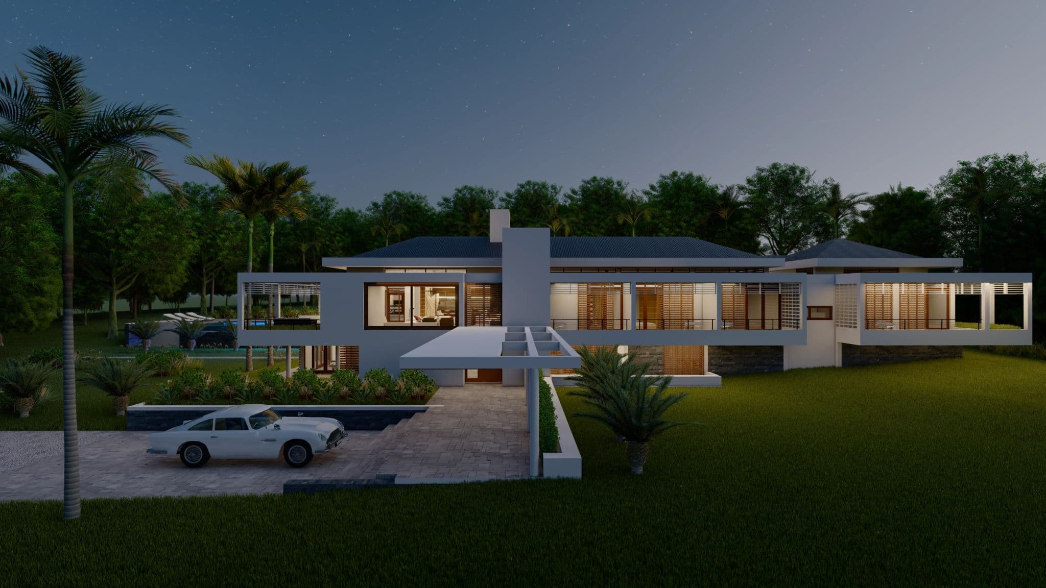 House Histesh — Residential architecture by Studio3B — view 1