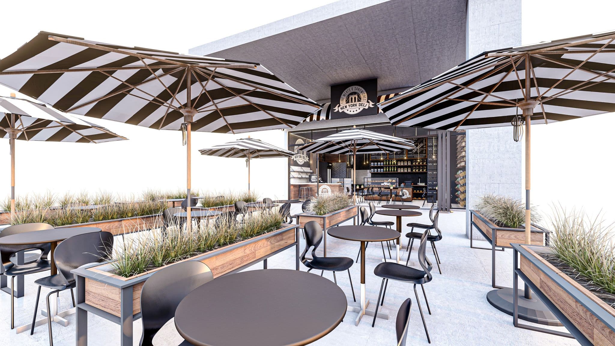 The New York Deli — Restaurant architecture by Studio3B — view 3