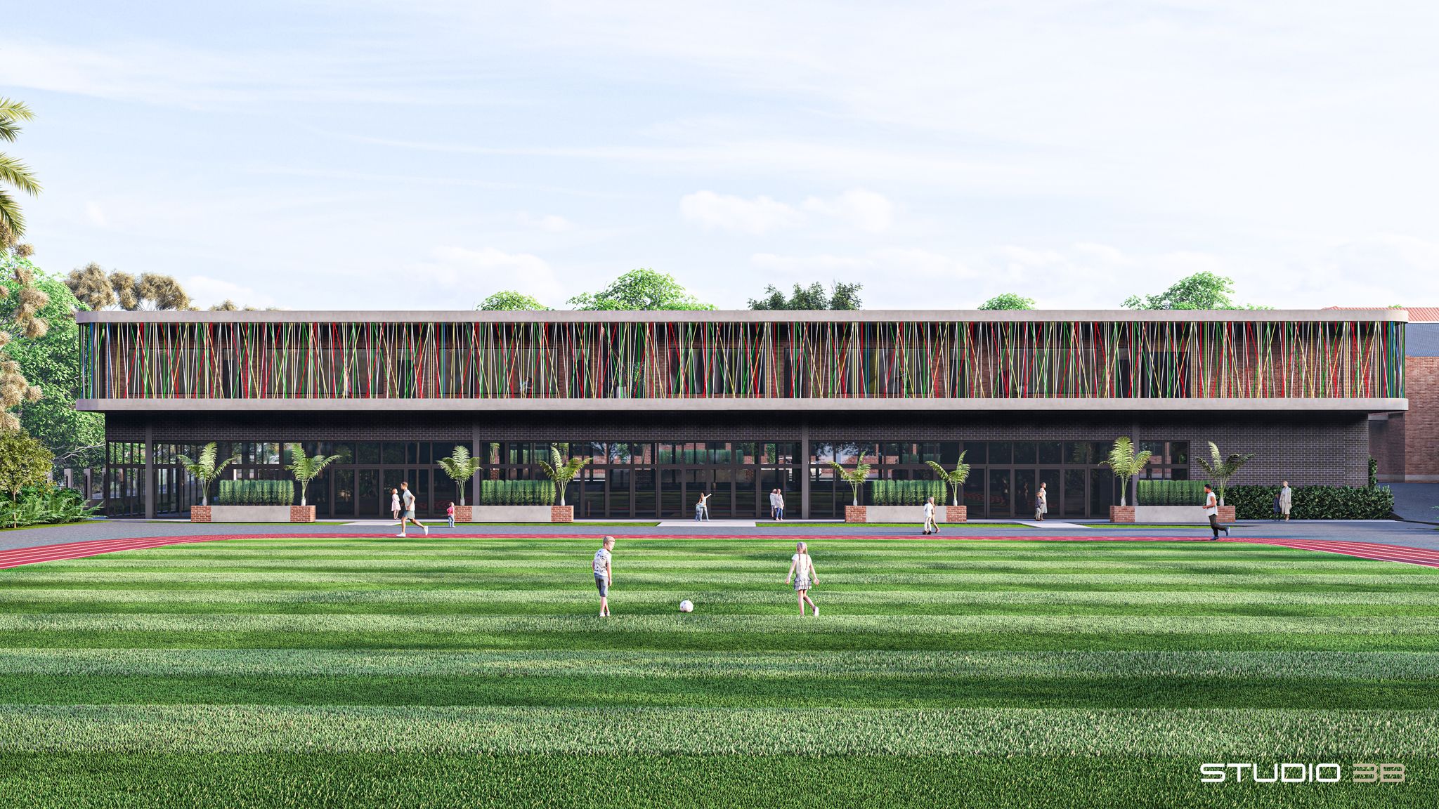 Hartley Road Primary School — Education architecture by Studio3B — view 1