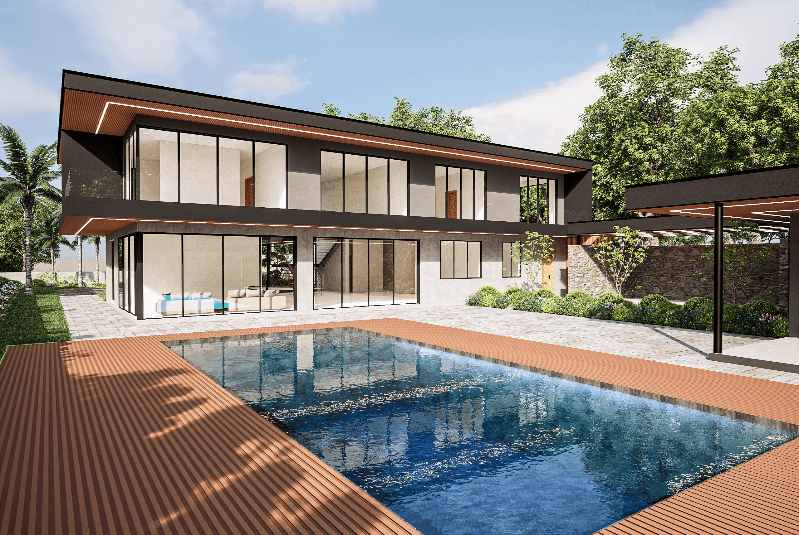 House Ijuba — Residential architecture by Studio3B — view 2