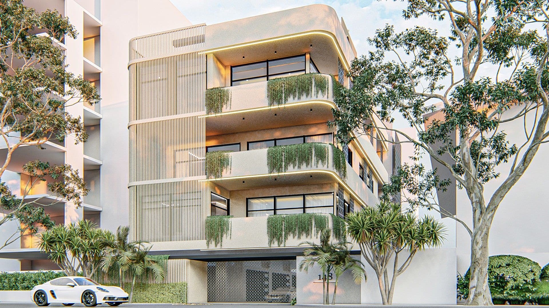 243 on Currie — Residential architecture by Studio3B — view 1