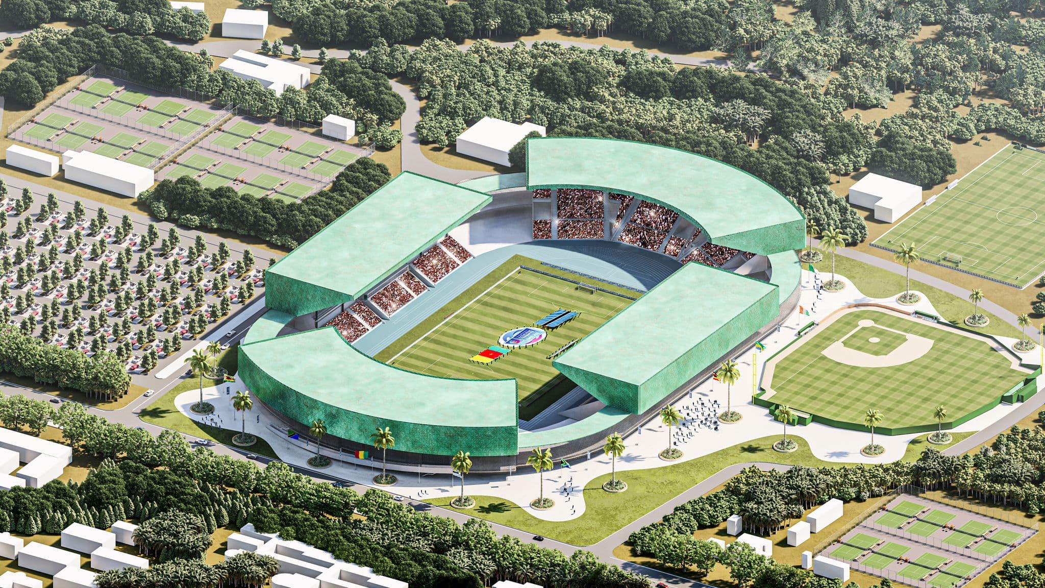 FIFA AFCON 2027 - Botswana Bid Proposal — Commercial architecture by Studio3B — view 2