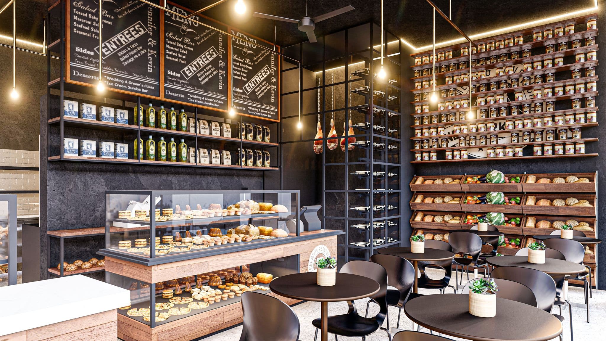 The New York Deli — Restaurant architecture by Studio3B — view 2