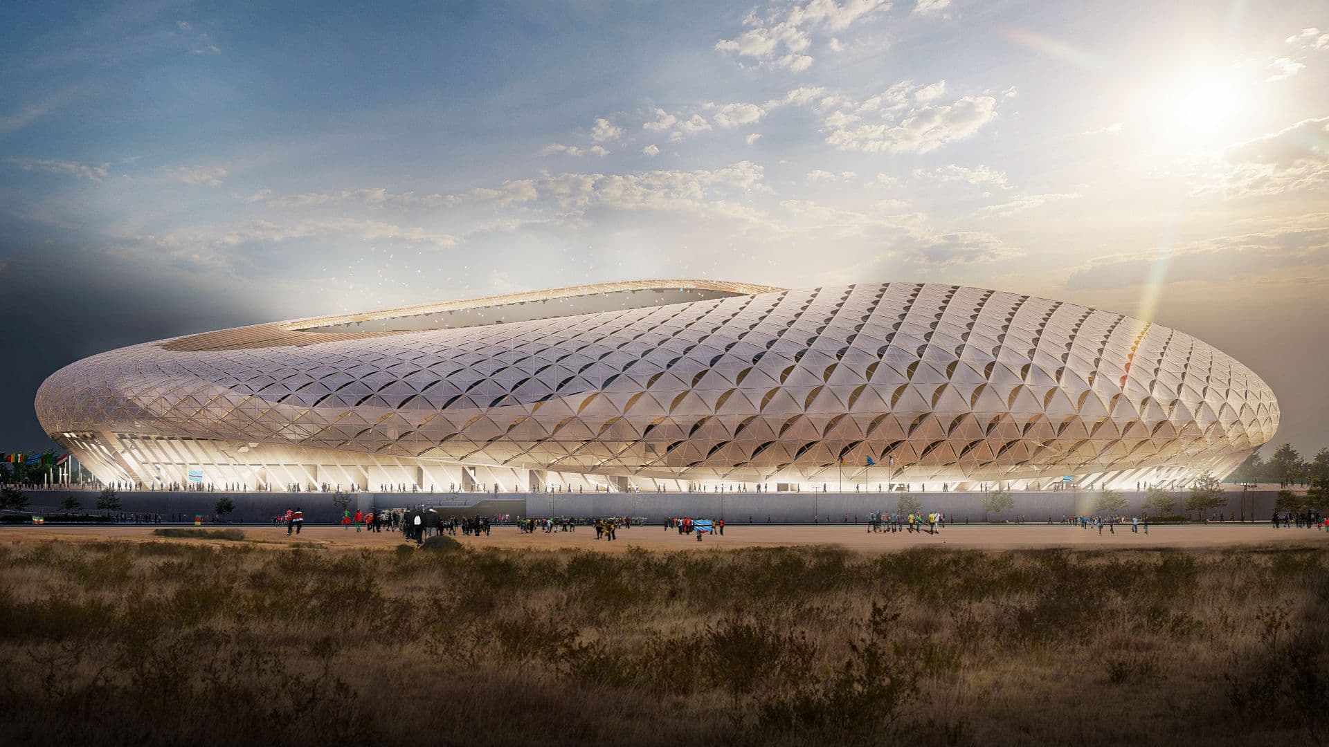 FIFA AFCON 2027 - Botswana Bid Proposal — Commercial architecture by Studio3B — view 1