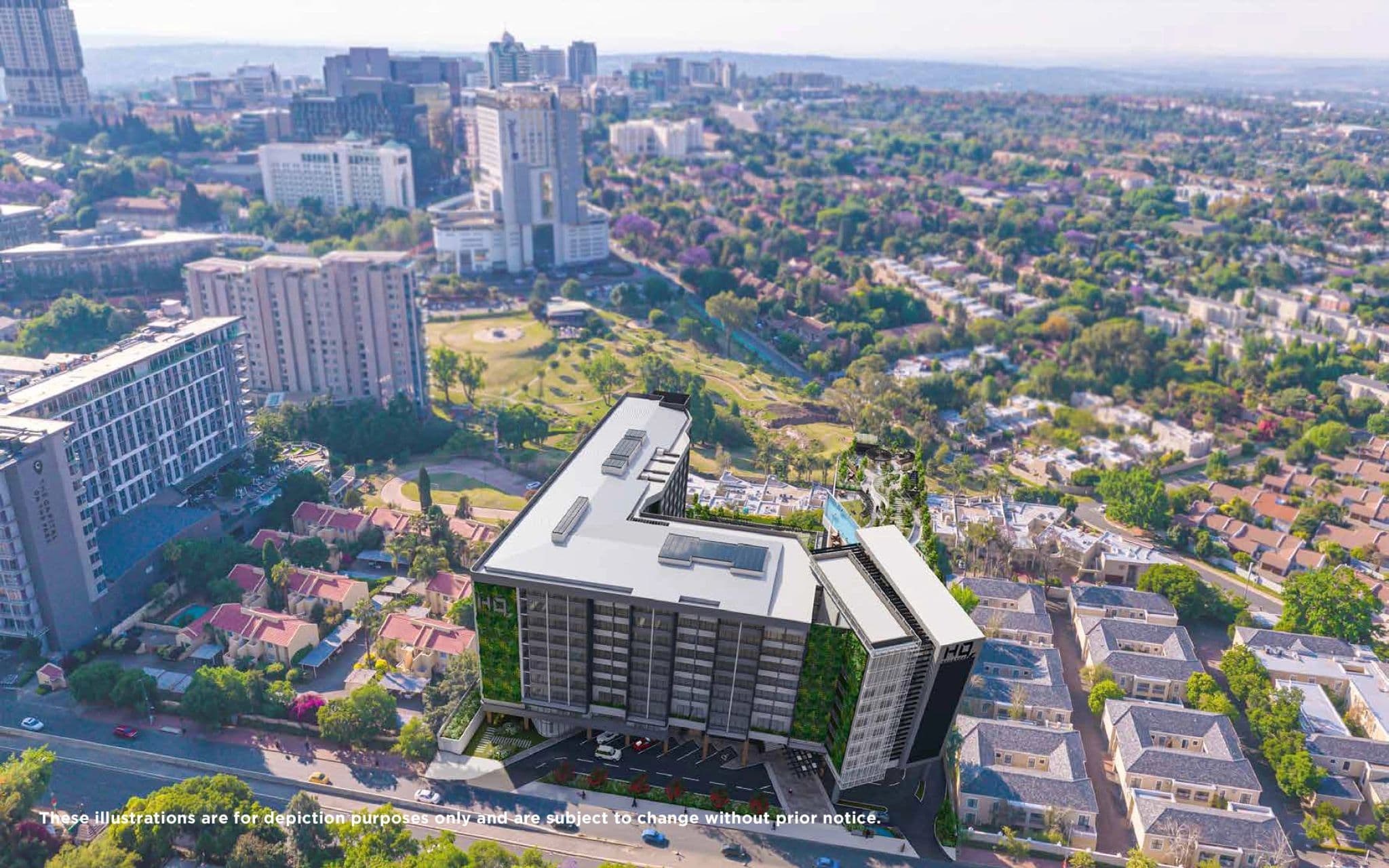 HQ Sandton — Multi-Use Development architecture by Studio3B