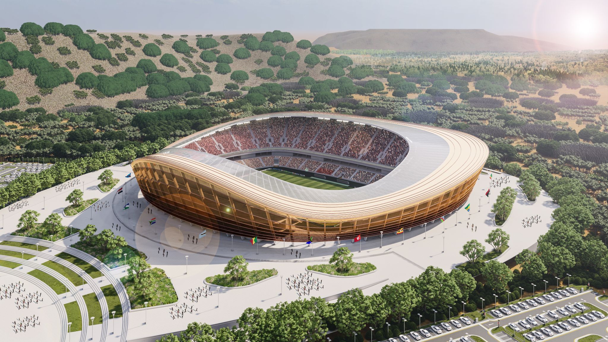 FIFA AFCON 2027 - Botswana Bid Proposal — Commercial architecture by Studio3B